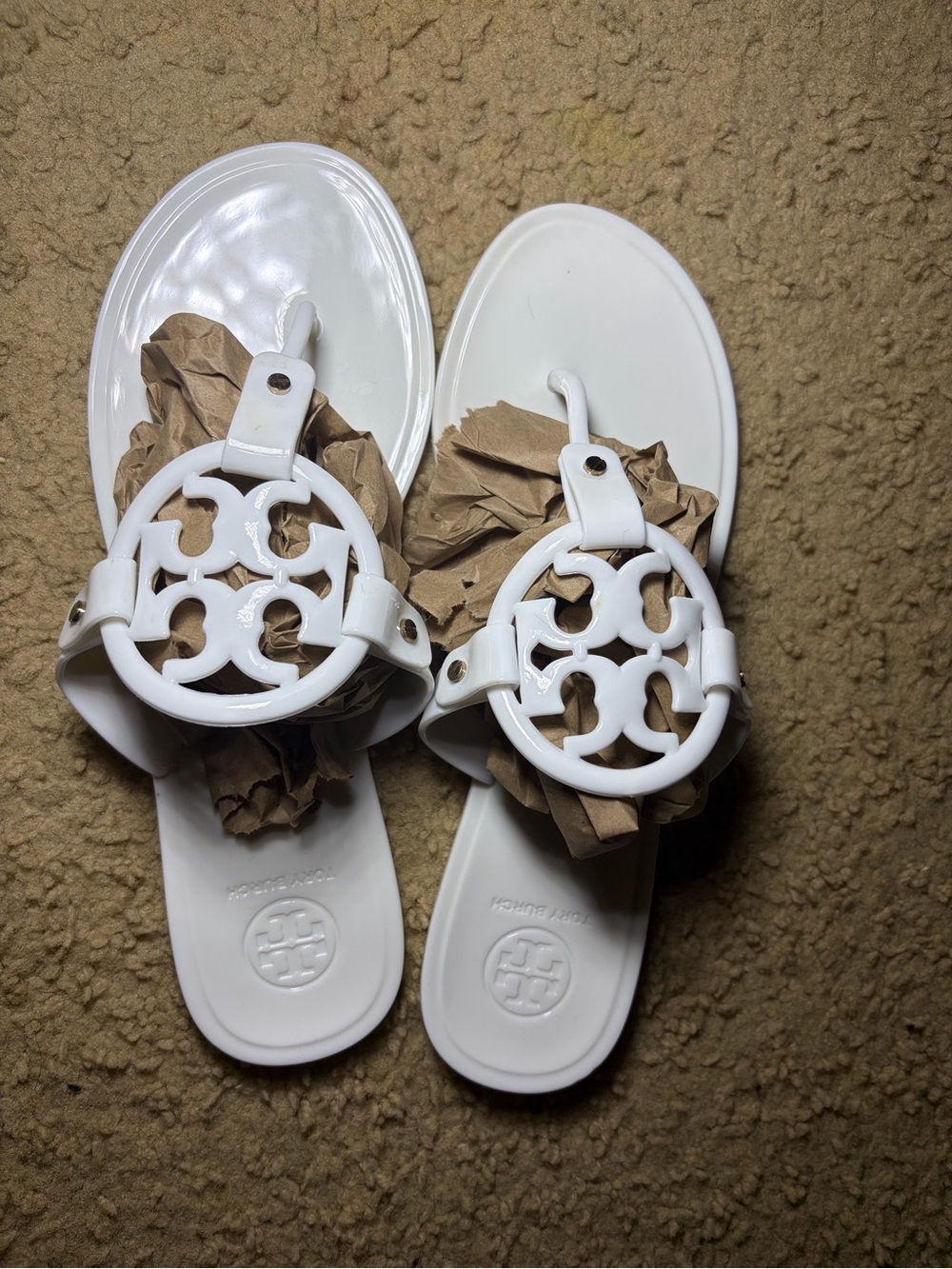 Tory Burch Miller Jelly Sandal Size 8 - Picture 2 of 5